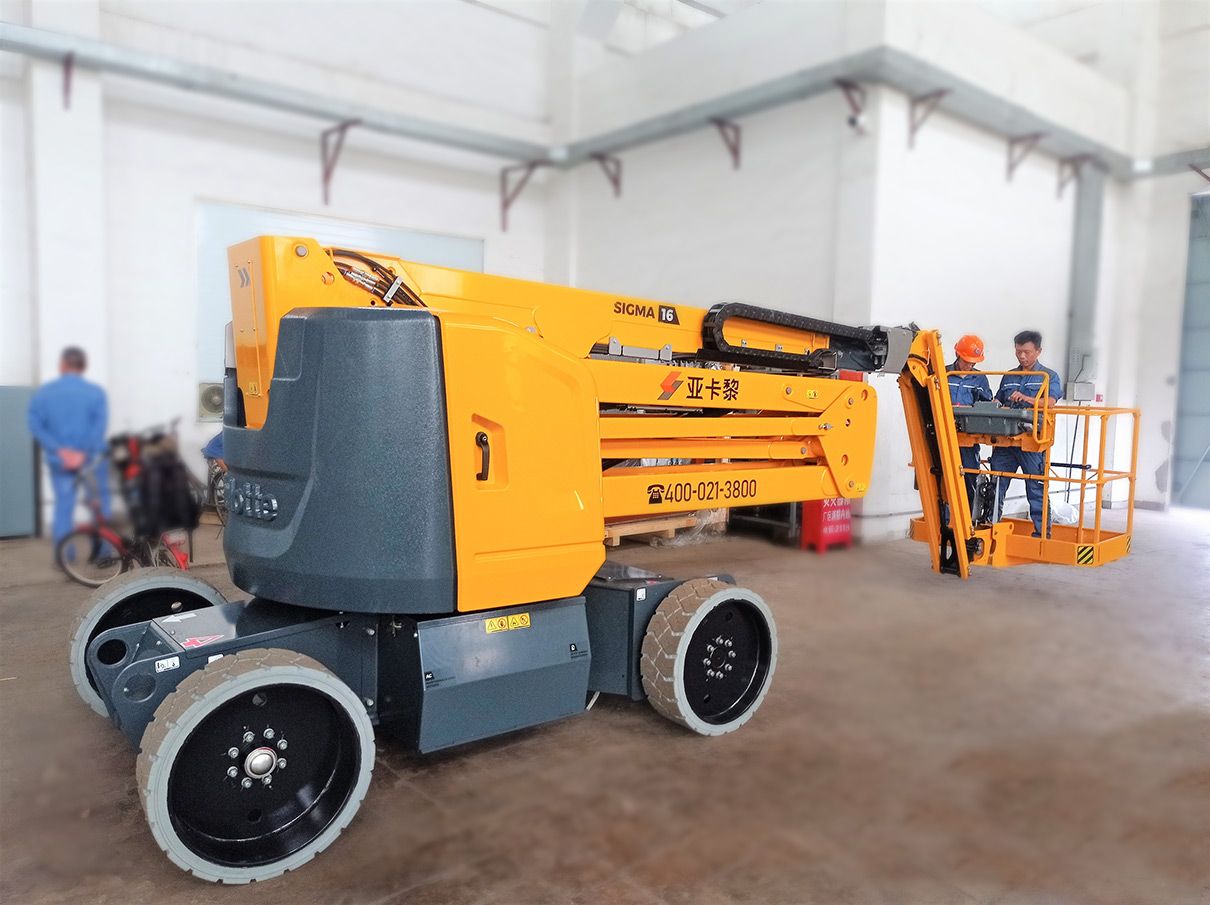 16米曲臂式升降車