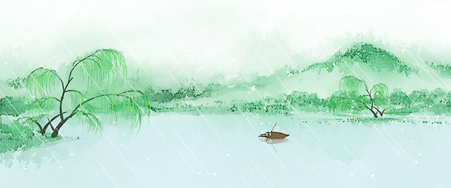 千庫網_水墨山水畫清明時雨中國風PNG素材_元素編號11971351 千庫網_水墨山水畫清明時雨中國風PNG素材_元素編號11971351