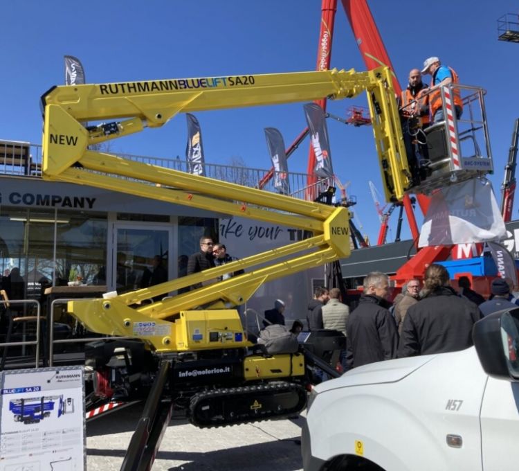 ?TIME Europe公司推出全新RUTHMANN BLUELIFT SA20曲臂式蜘蛛車(chē)