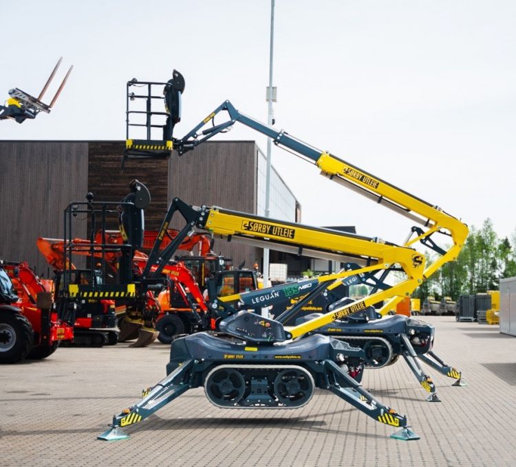 挪威S?rby Utleie公司引進(jìn)Leguan蜘蛛式高空作業(yè)平臺(tái)